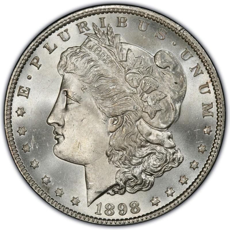1898 silver dollar value no mint mark